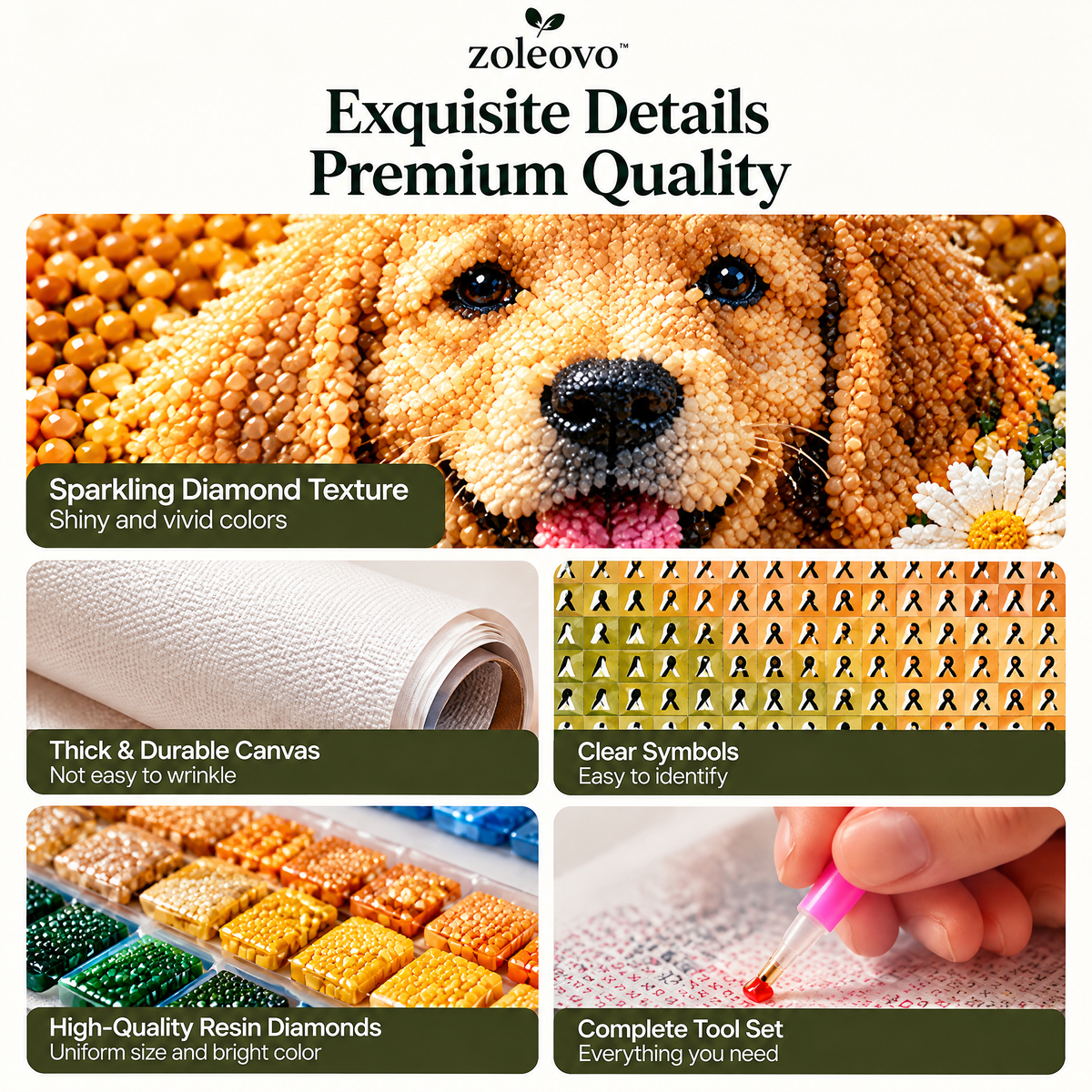 zolvovo™ Cute Animal Diamond Painting Kit for Adults
