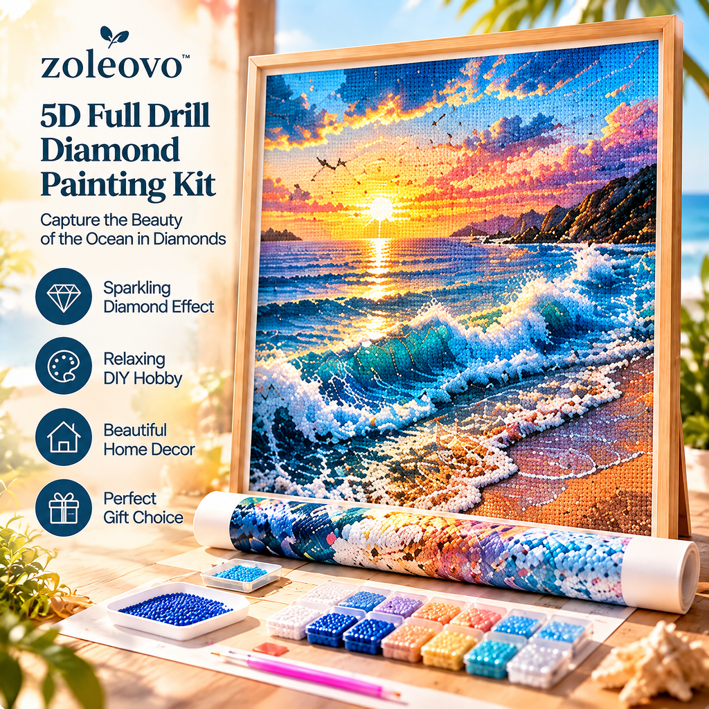 zolvovo™ Ocean Wave Diamond Painting Kit