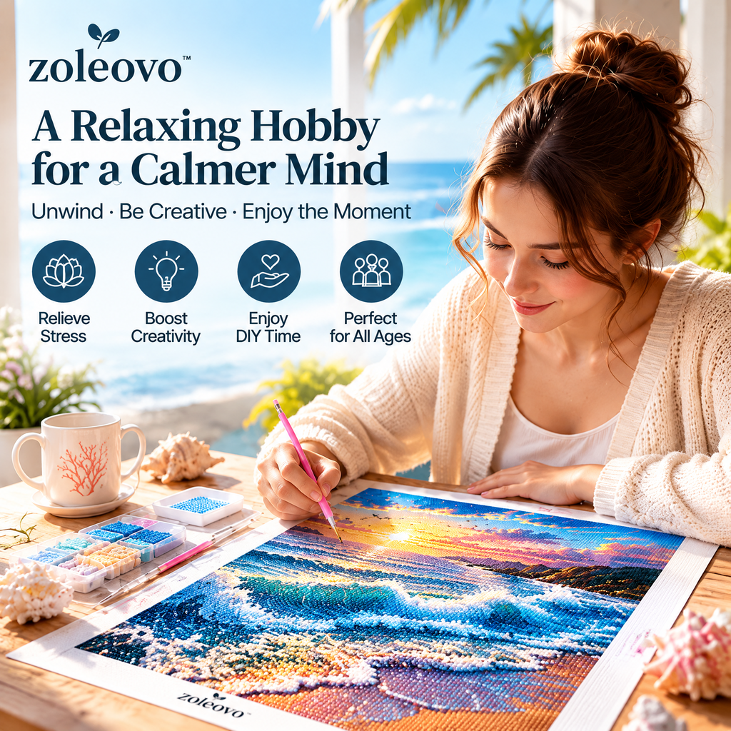 zolvovo™ Ocean Wave Diamond Painting Kit
