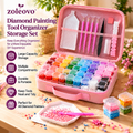 zolvovo™ Diamond Painting Tool Organizer Storage Set
