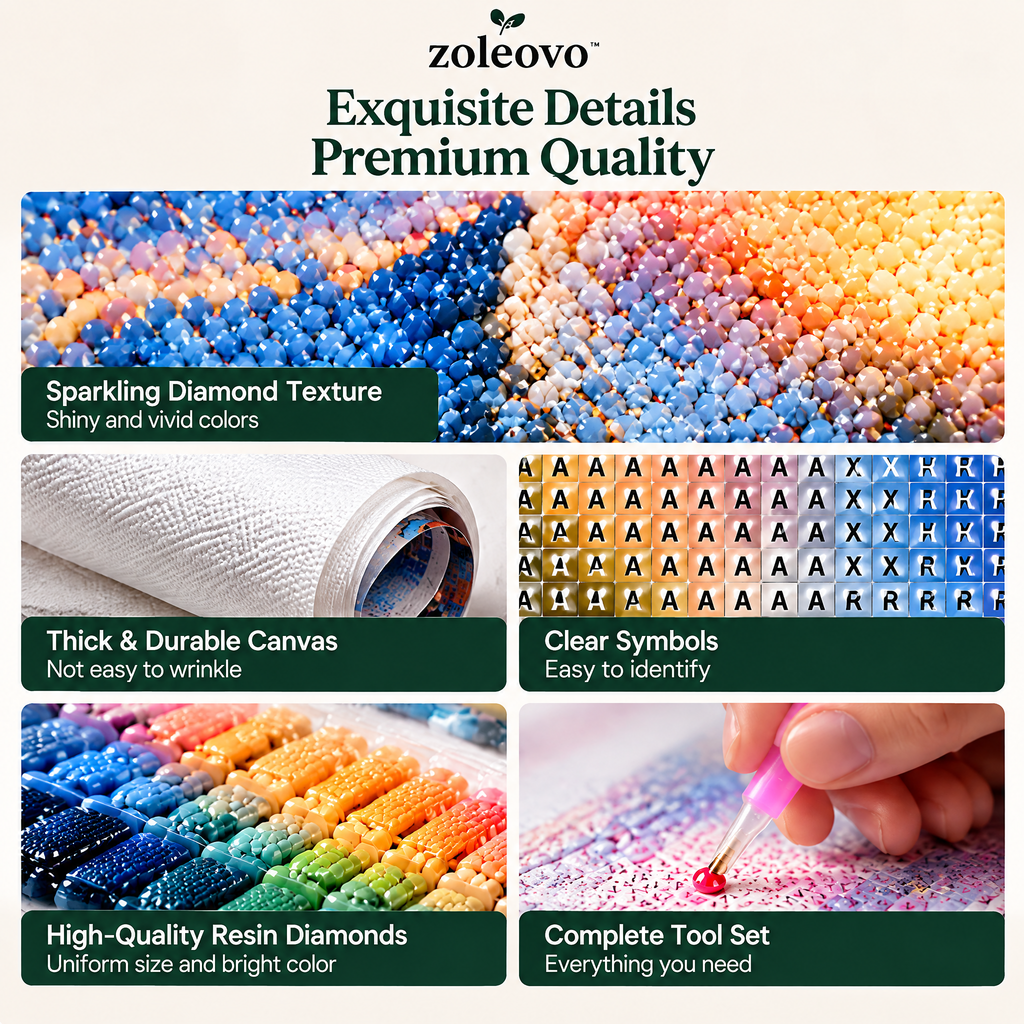 zolvovo™ Mountain Landscape Diamond Painting Kit