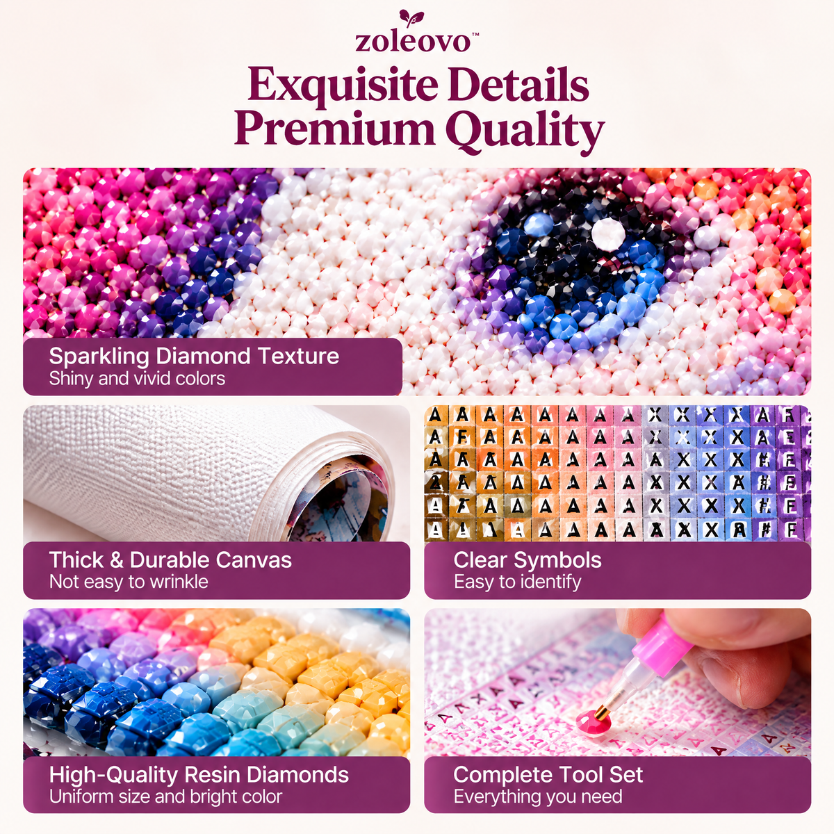 zolvovo™ Kids Beginner Diamond Painting Kit